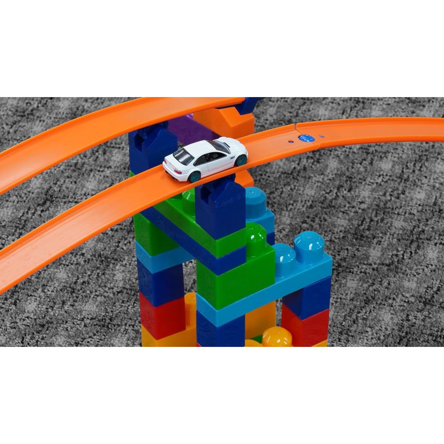 Conector Mega-Track Hot Wheels - Compatible con Mega Blocks