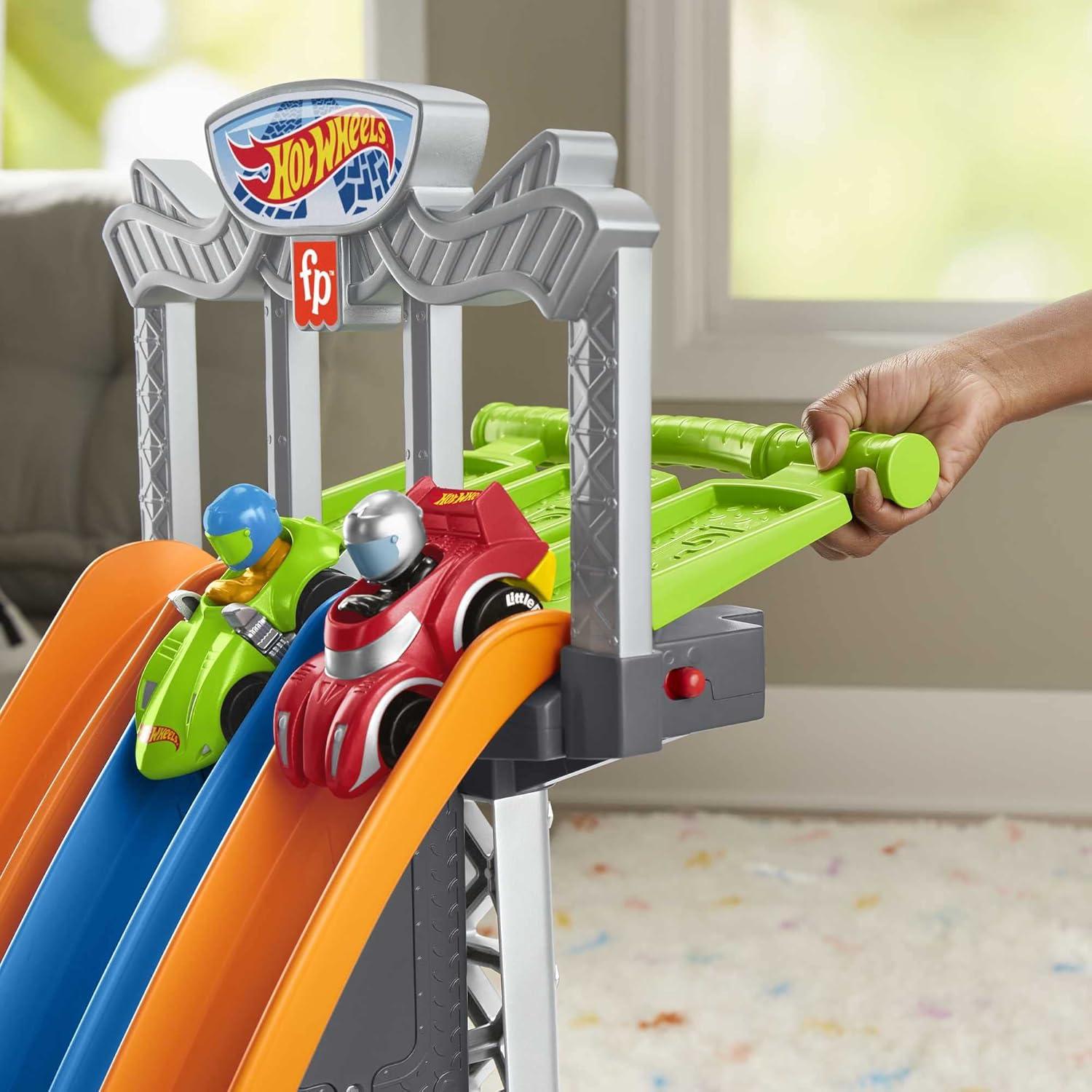 Torre de Carreras Hot Wheels Fisher-Price con Sonidos 1.1 kg