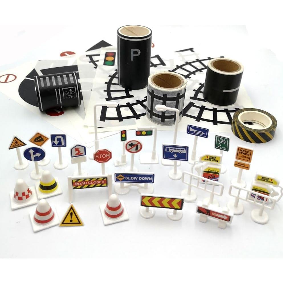 Cinta de carretera para coches SPRITE WORLD 3 rollos 500 cm