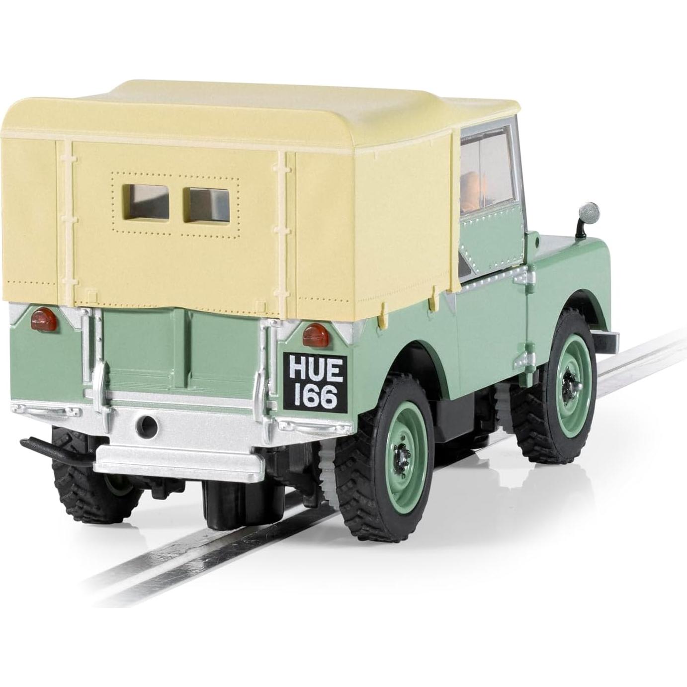 Coche de Slot Scalextric C4600 Land Rover Series 1 Verde 1:32