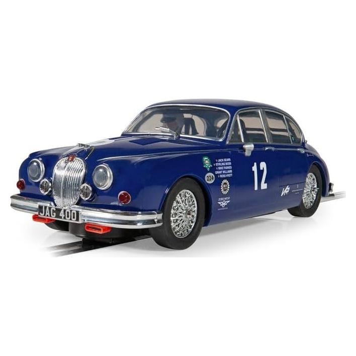 Coche de Slot Scalextric Jaguar MK2 Grant Williams 1:32