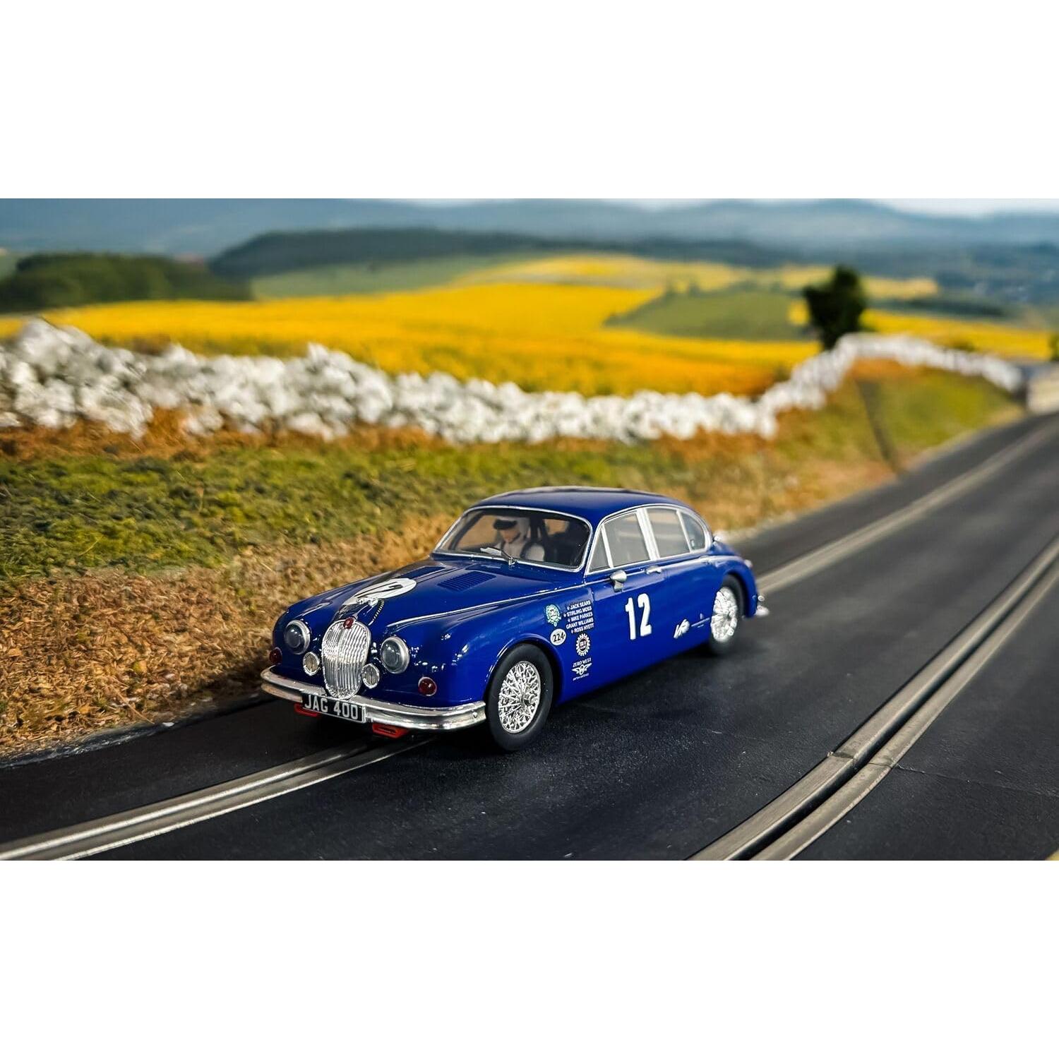 Coche de Slot Scalextric Jaguar MK2 Grant Williams 1:32