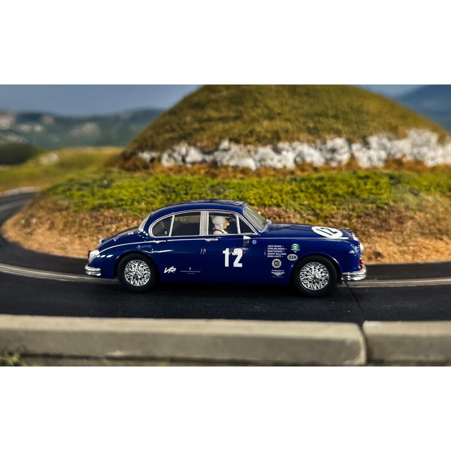 Coche de Slot Scalextric Jaguar MK2 Grant Williams 1:32