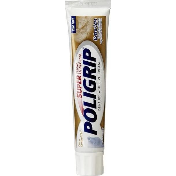 Adhesivo para Dentaduras Poligrip Original 39.4 g - Sostenimiento Fuerte