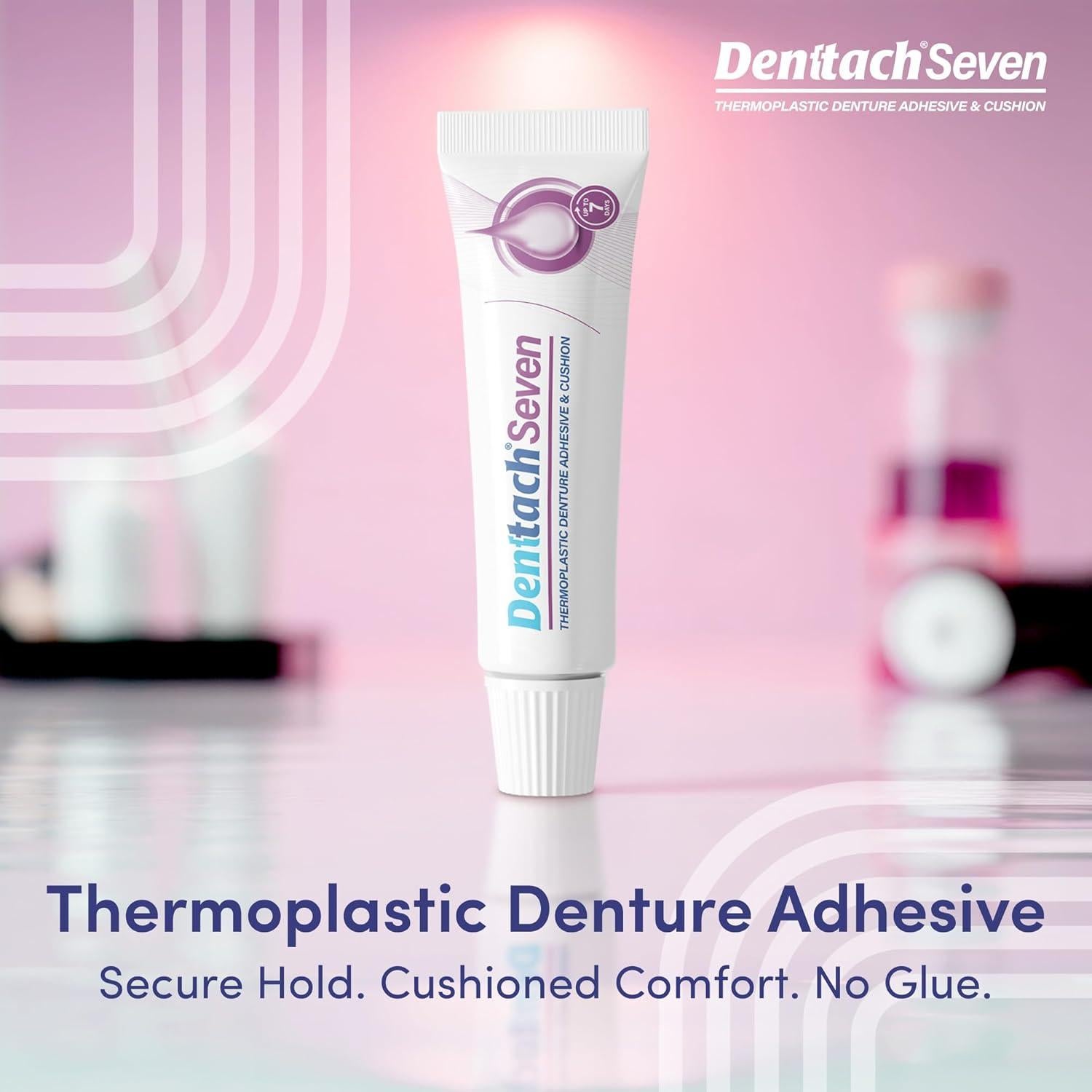 Adhesivo para Dentaduras Denttach Seven, Termoplástico, 1 Unidad