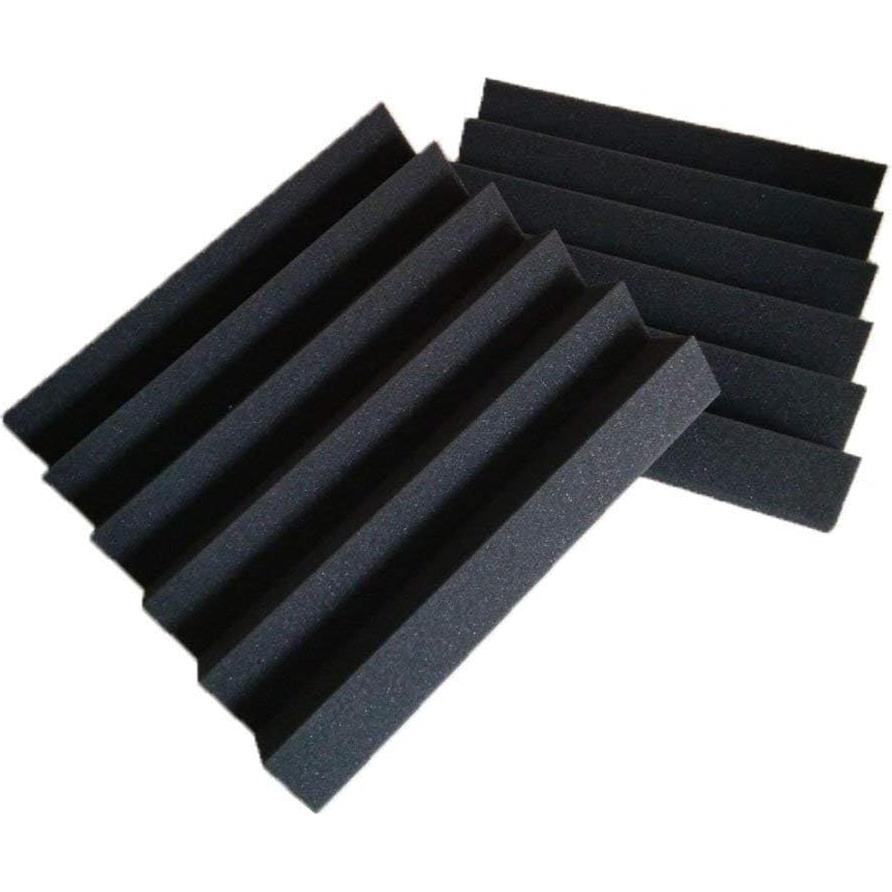 Paneles de espuma acústica Bookishbunny 12 paquetes 30.48x30.48cm