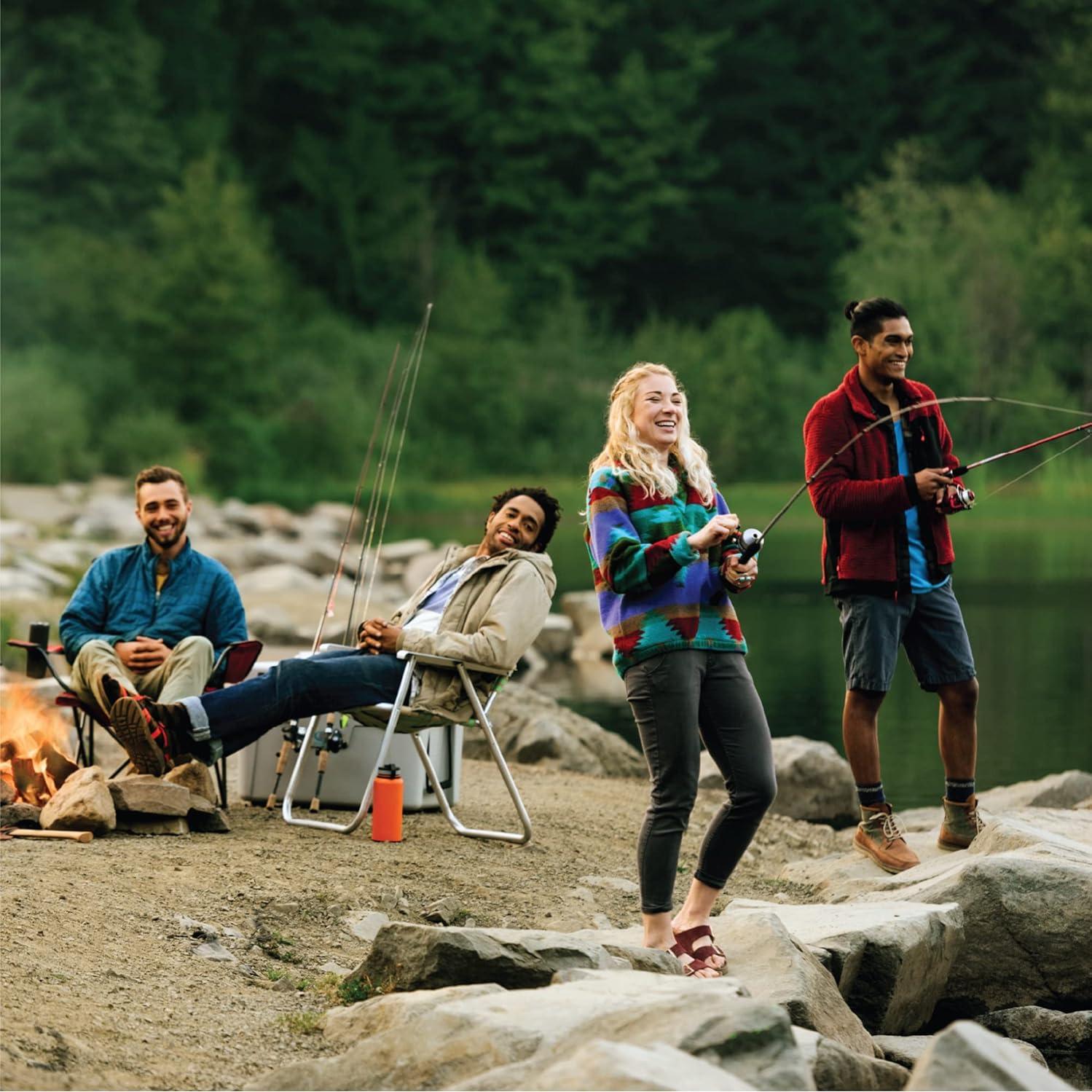 Combo de Caña de Pesca Zebco Roam 6.6' Fibra de Vidrio