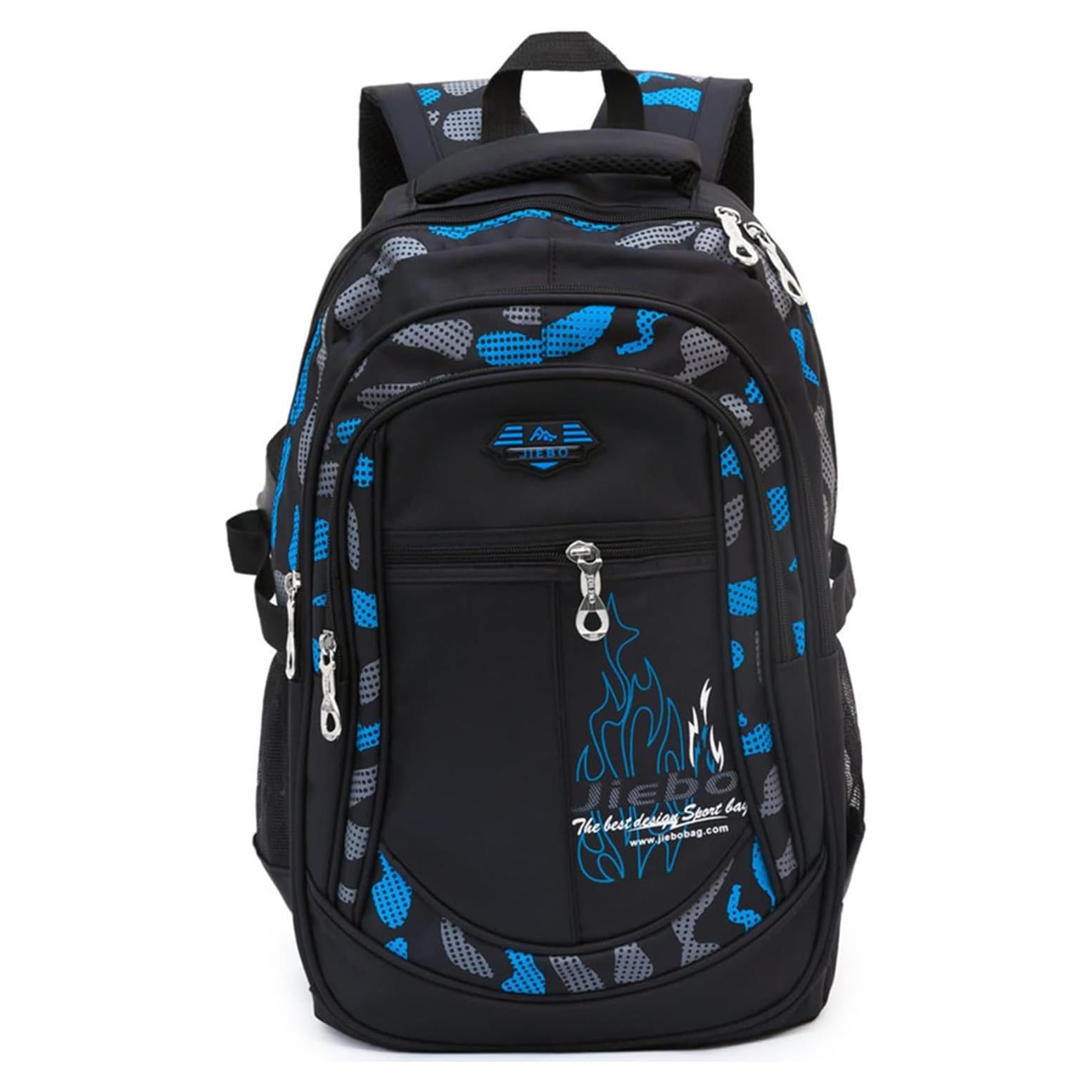 Mochila Escolar para Niños SOMBLG Azul Impermeable 28L