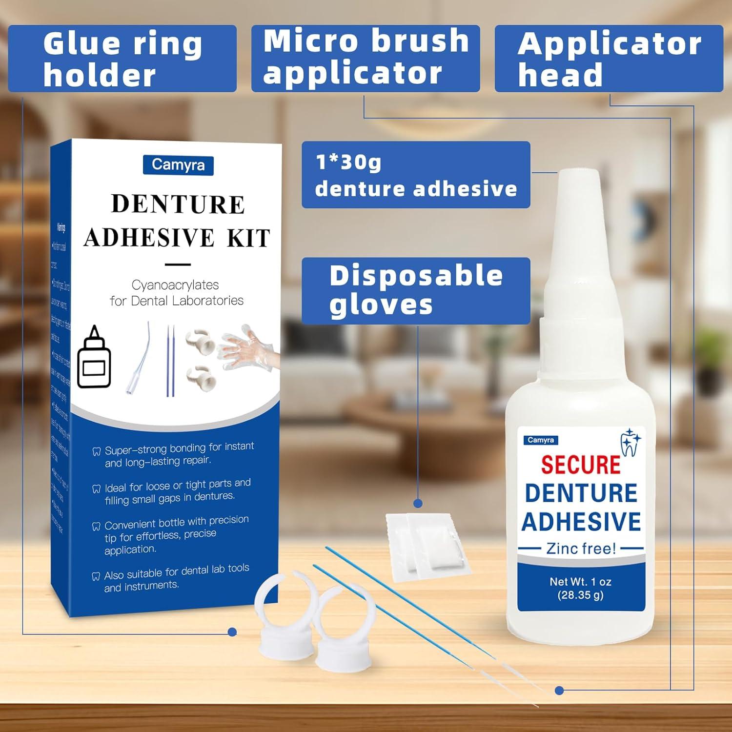 Pegamento Dental Instantáneo Camyra 28.35g - Reparación Rápida