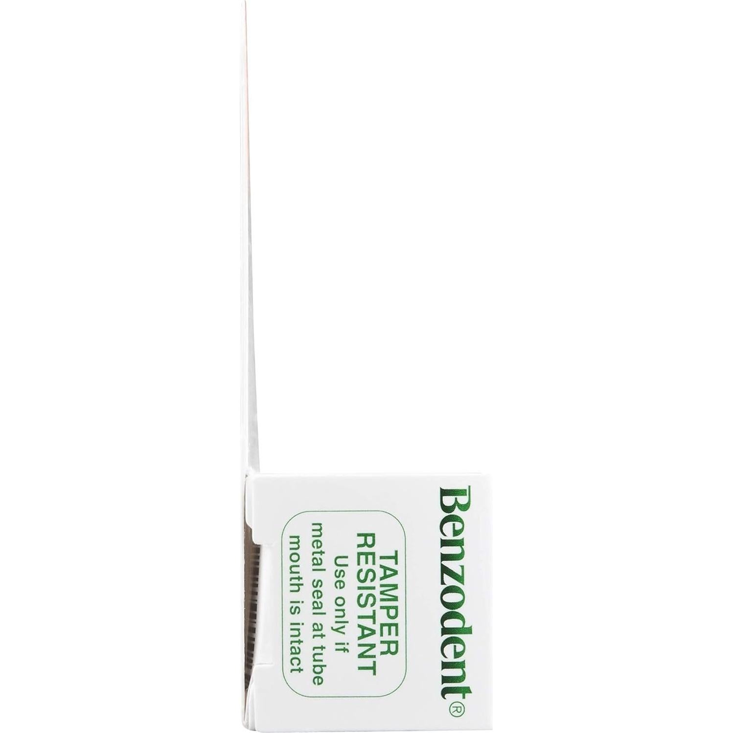 Crema Analgésica Dental Benzodent 20% Benzocaína 7.09g