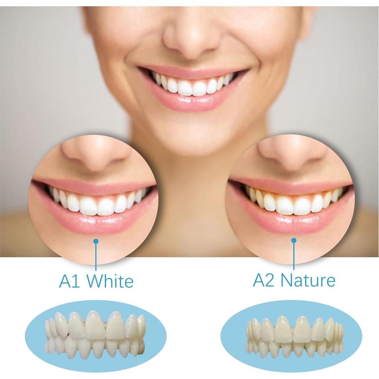 Kit de Dentaduras DIY DENTUREWAY - 3 Juegos de Dientes Falsos