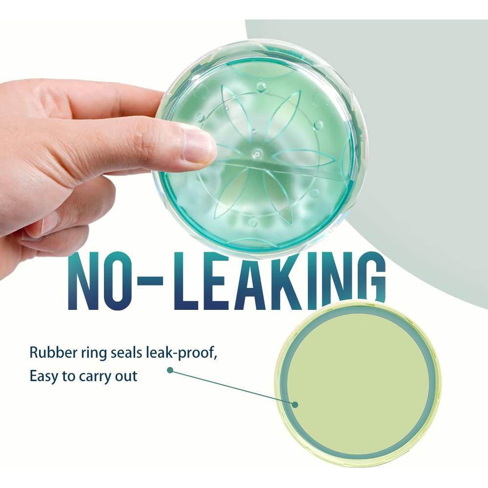 Estuche para Dentaduras Uouovo Azul a Prueba de Fugas