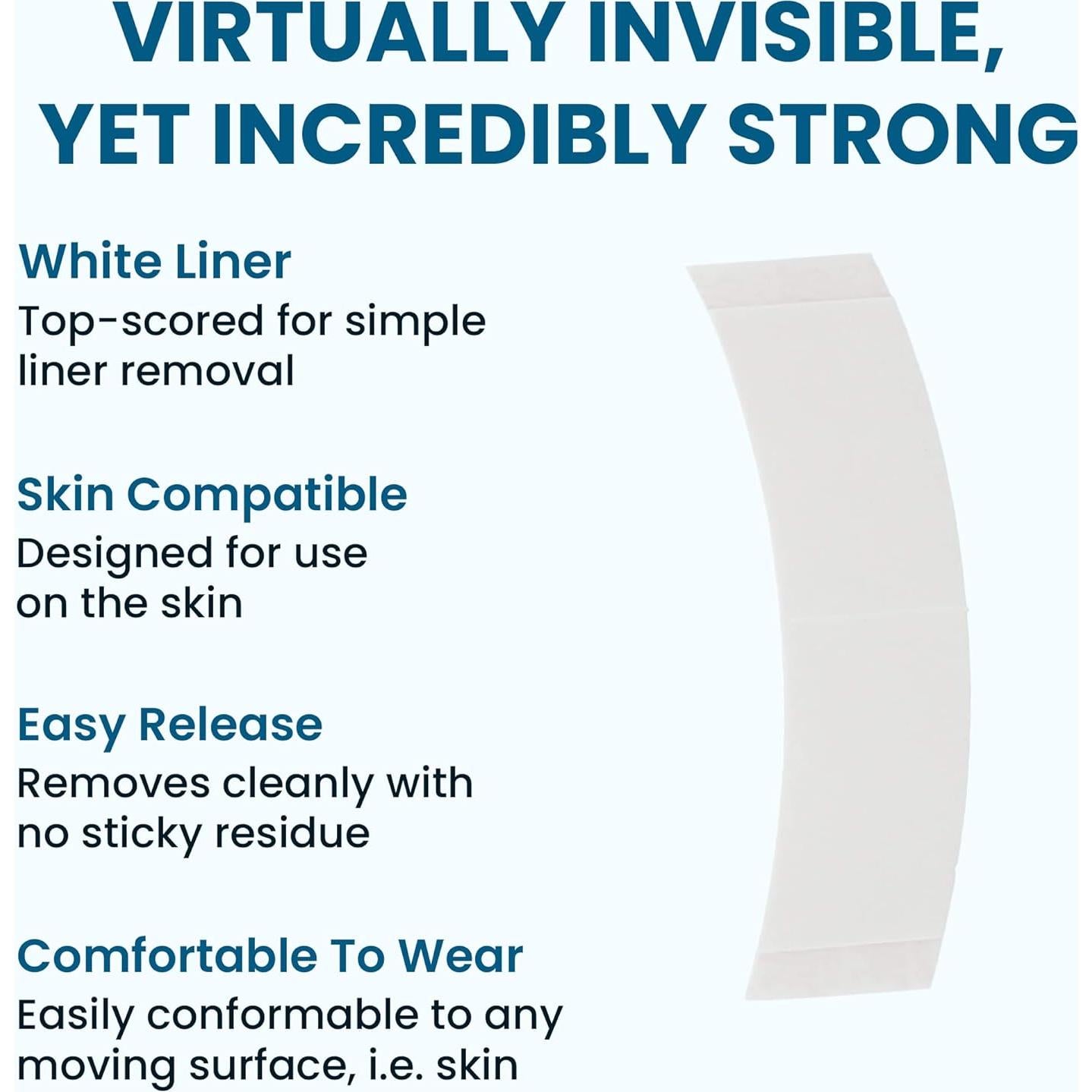 Cinta de Encaje Doble Cara SUPERTAPE 36 Piezas 7x3cm