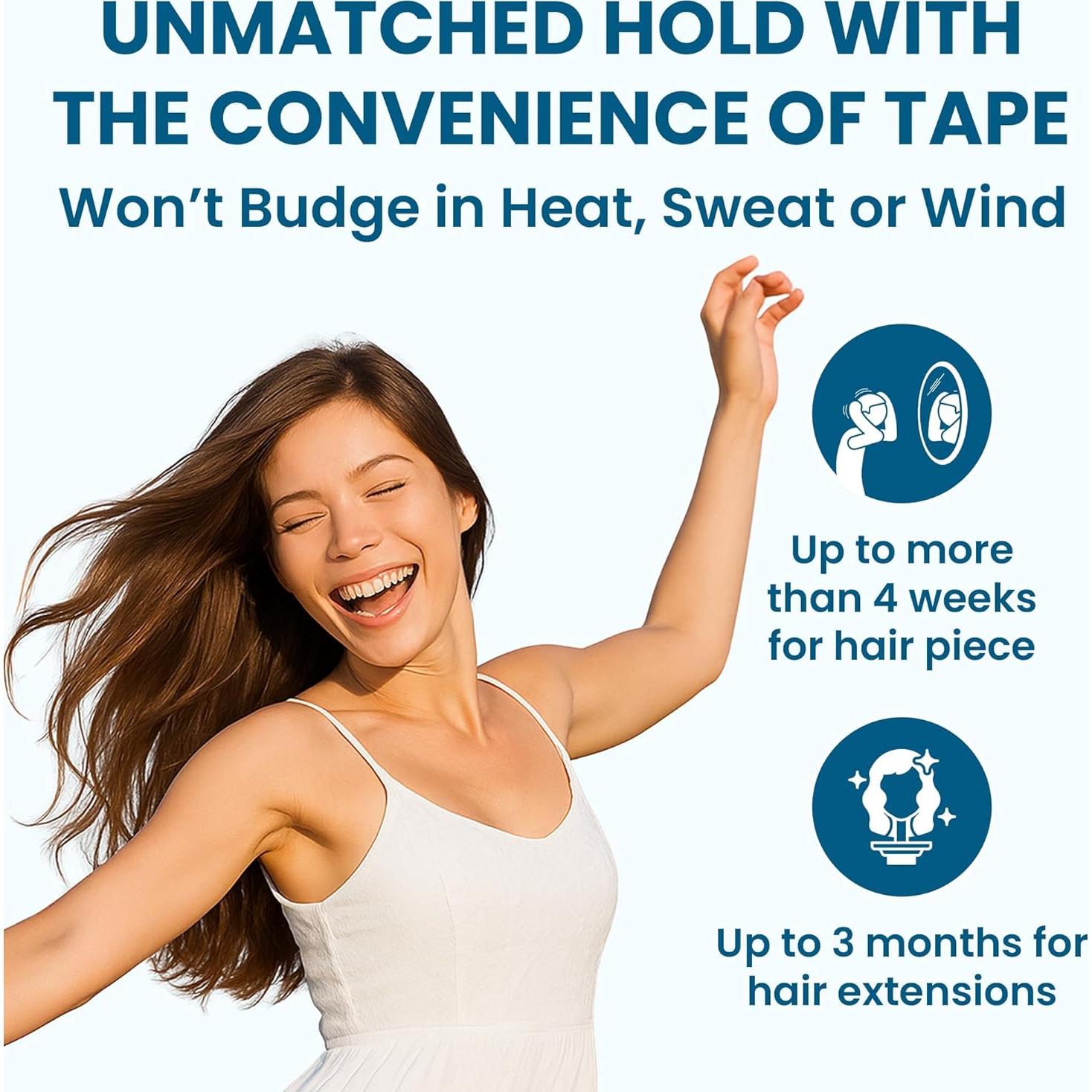 Cinta de Encaje Doble Cara SUPERTAPE 36 Piezas 7x3cm