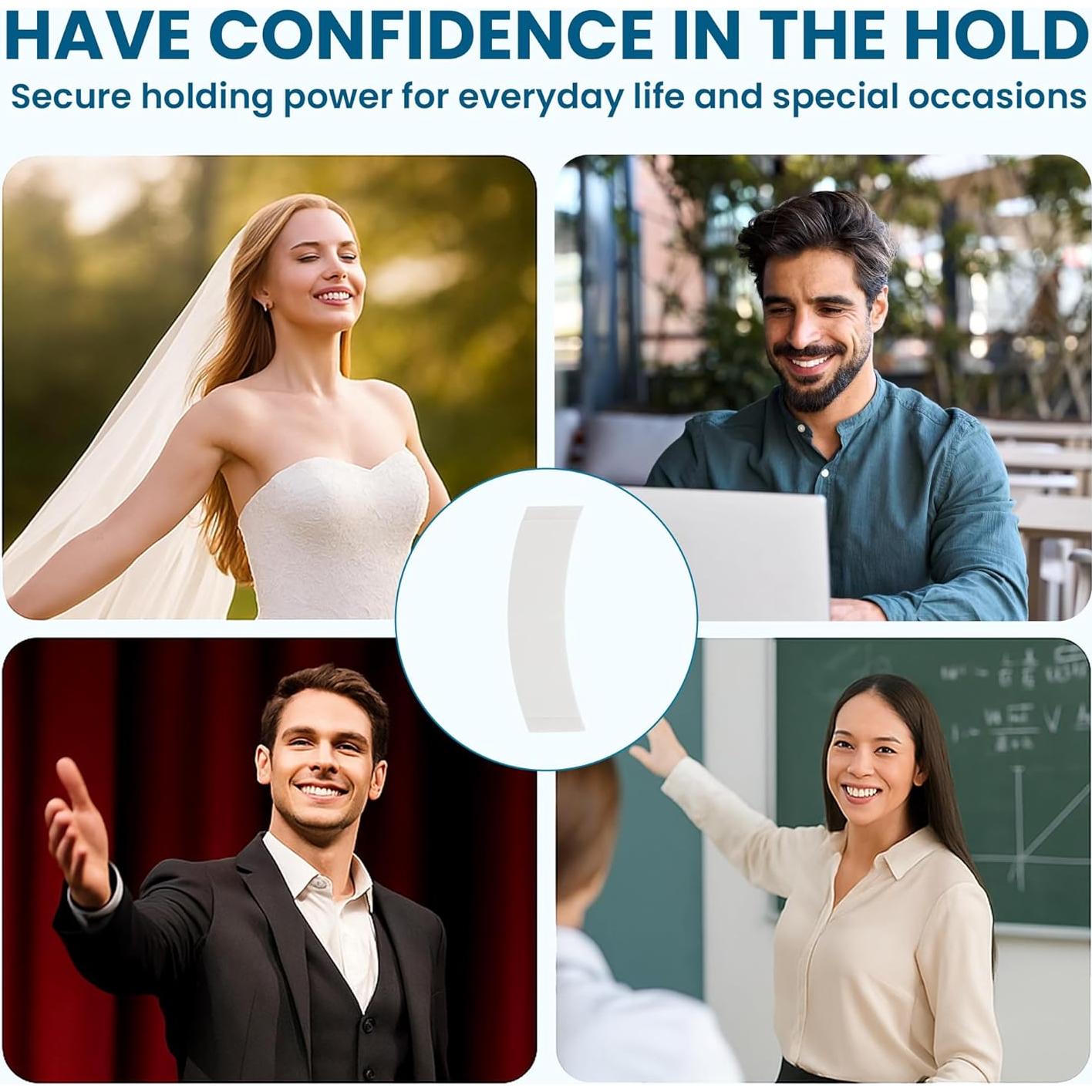 Cinta de Encaje Doble Cara SUPERTAPE 36 Piezas 7x3cm