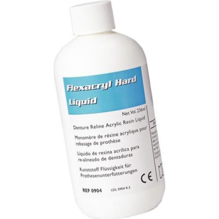 Resina Acrílica Líquida Lang Dental Flexacryl 236.6 ml