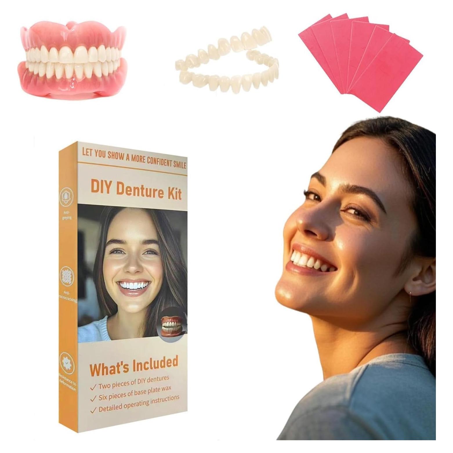 Juego de Dentaduras DIY HEMOCRYPTIC Personalizables 100g