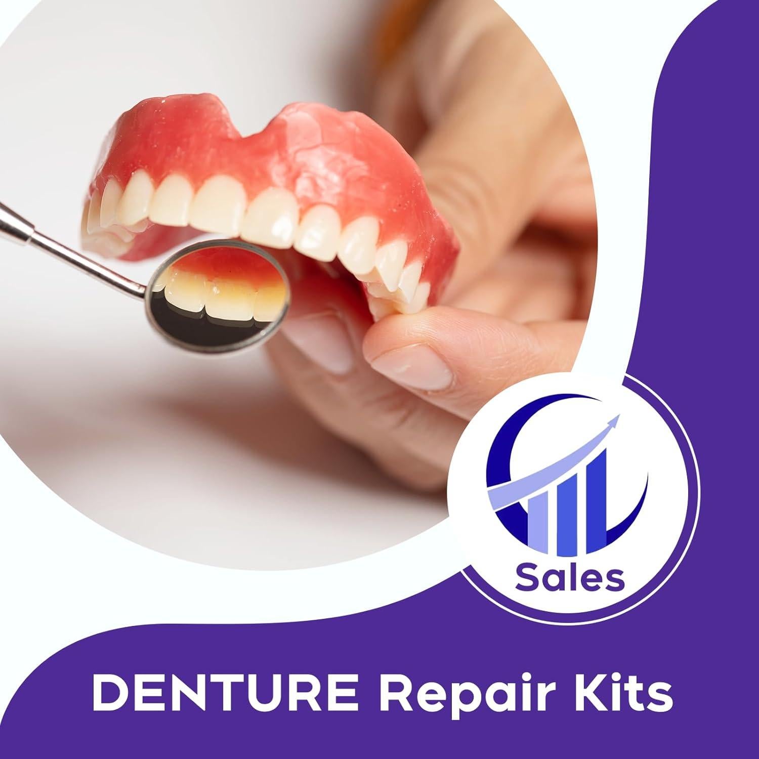 Kit de Dentaduras DIY SEAJEA - Dientes Falsos Personalizables