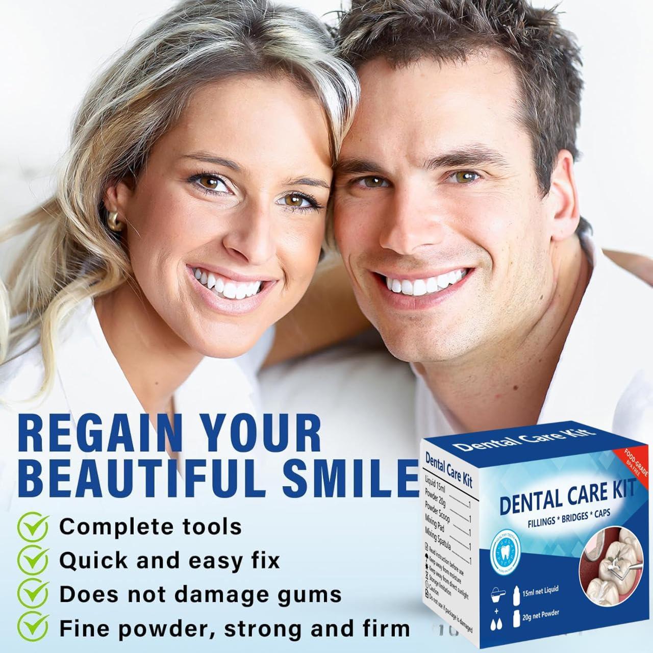 Kit de Reparación Dental Zendentrix - Cemento de Óxido de Zinc