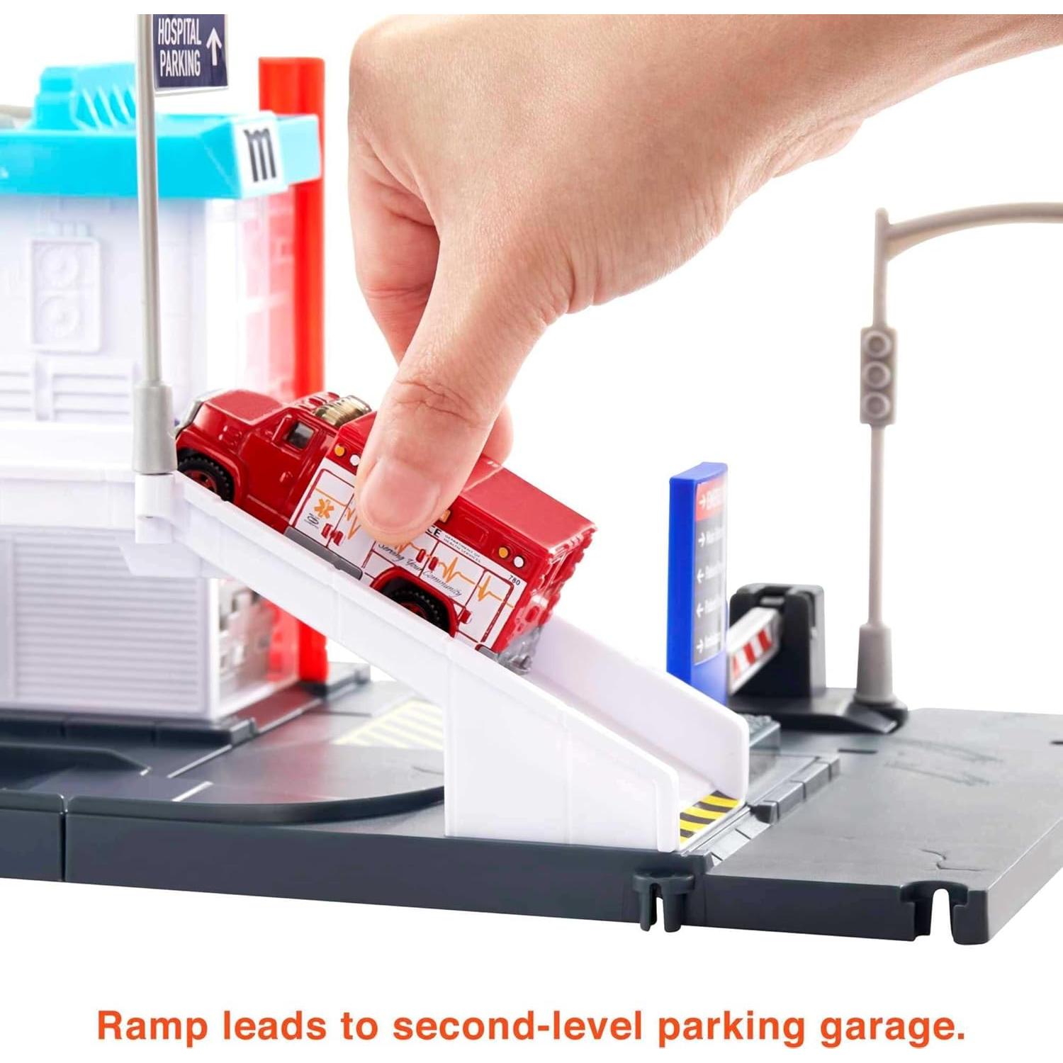 Juego de Rescate de Helicóptero Matchbox Action Drivers 1:64