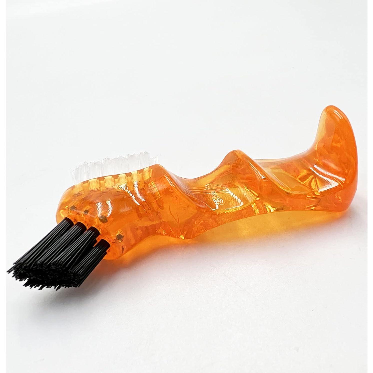 Juego de 4 Cepillos de Limpieza de Dentaduras HRASY Mini