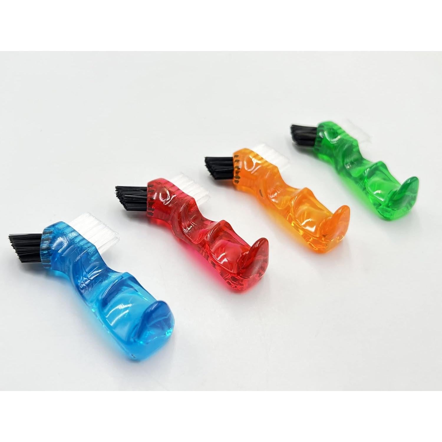 Juego de 4 Cepillos de Limpieza de Dentaduras HRASY Mini