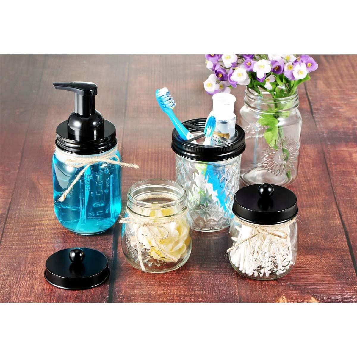 Dispensador de Jabón Espumoso Amolliar, Vidrio y Acero Inoxidable