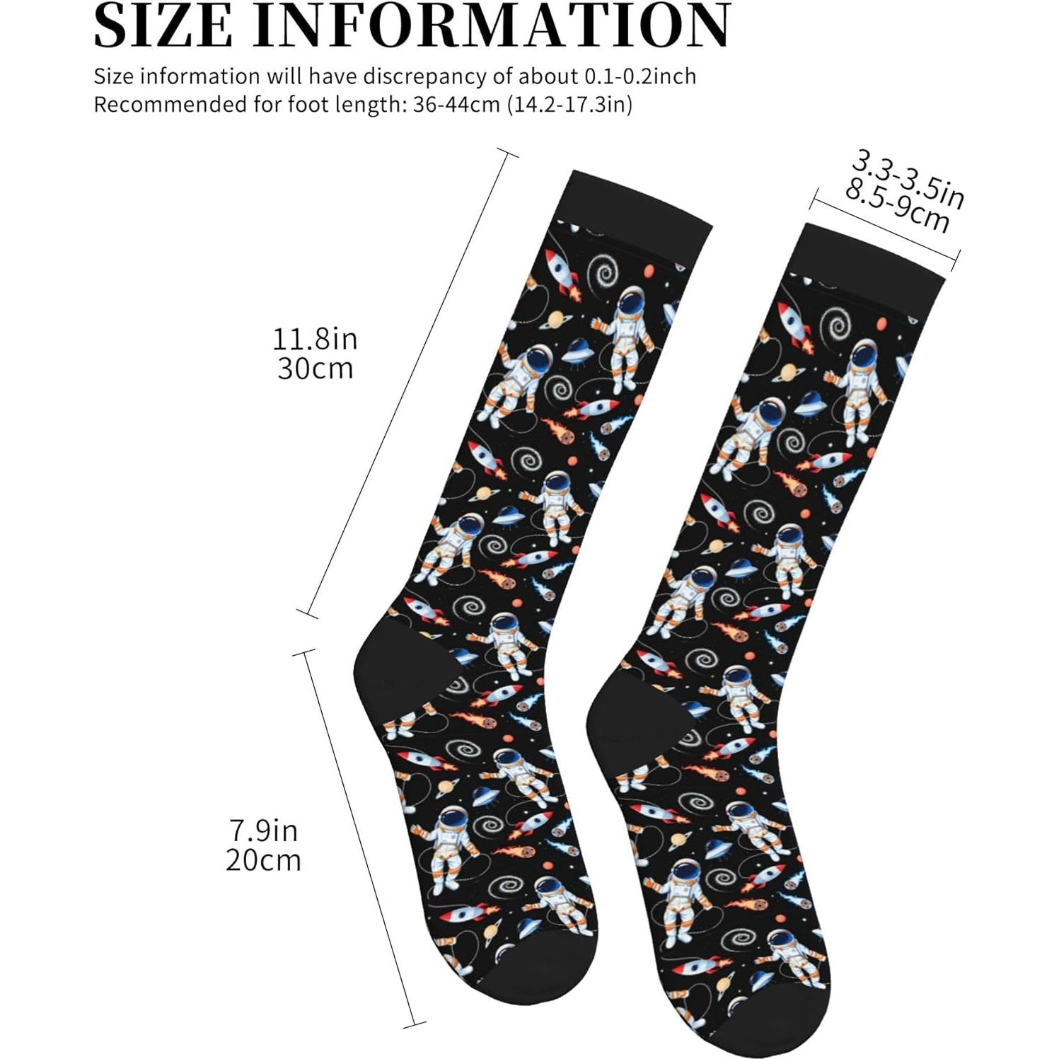 Calcetines de Compresión 15-20 mmHg para Hombres y Mujeres