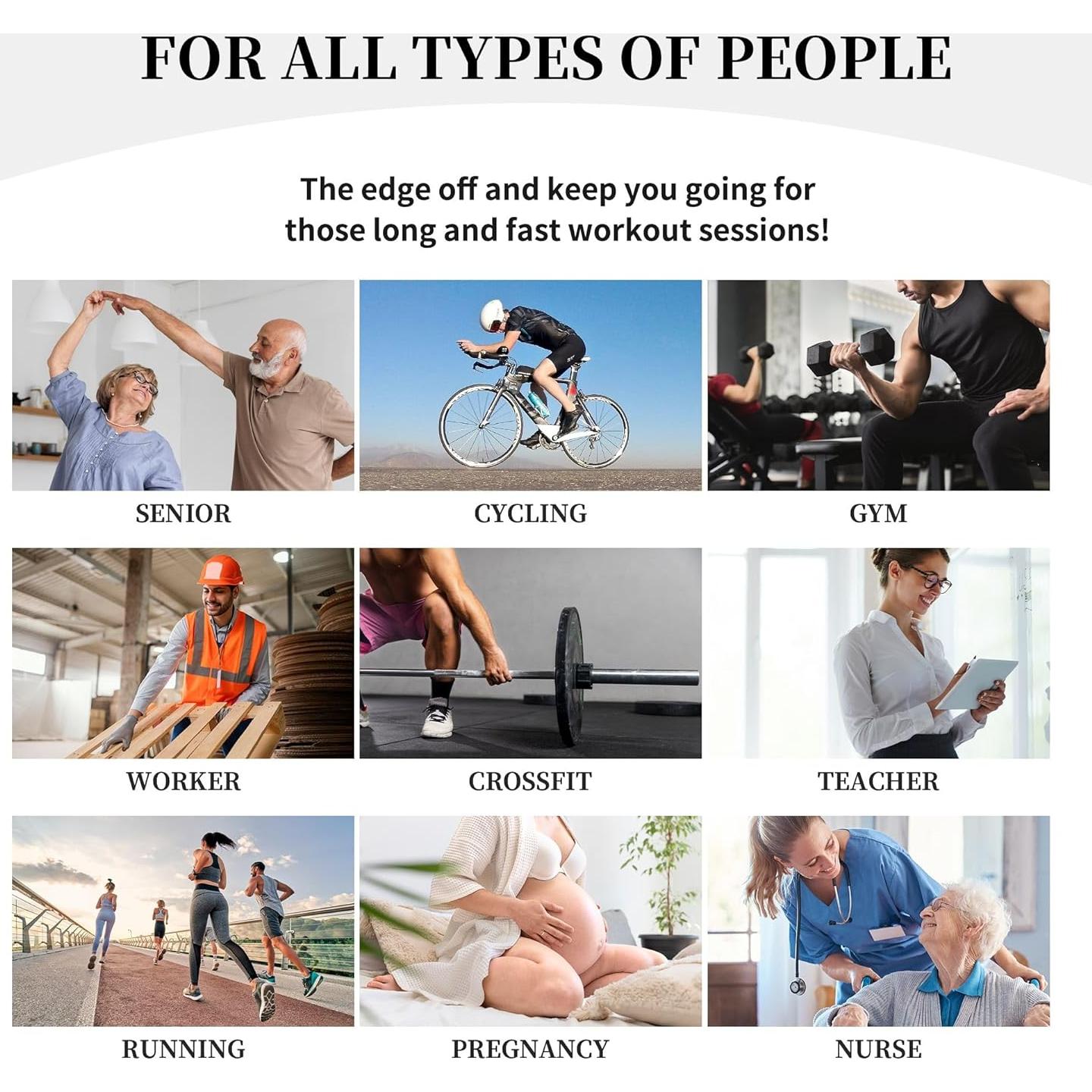 Calcetines de Compresión 15-20 mmHg para Hombres y Mujeres