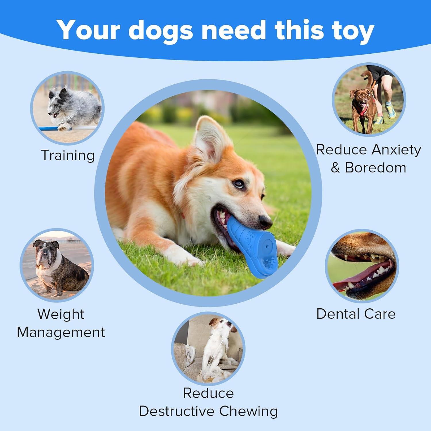 Juguete Indestructible para Perros RUXAN 15x7 cm Sabor Carne