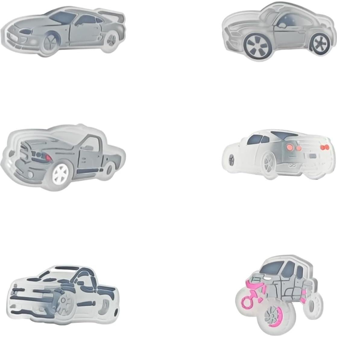 Encantos para Zapatos LZDICITARU 20 Piezas Brillan en la Oscuridad