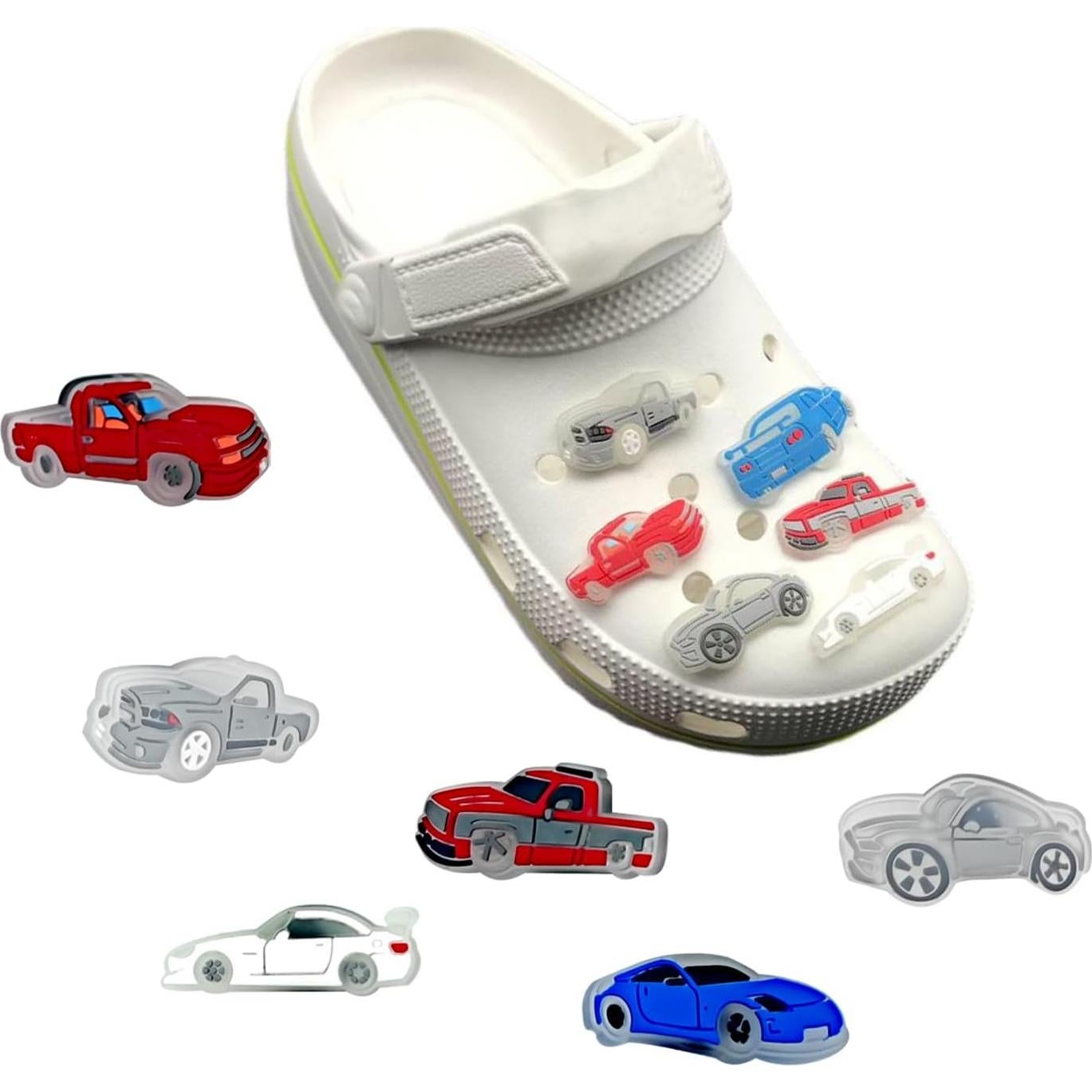 Encantos para Zapatos LZDICITARU 20 Piezas Brillan en la Oscuridad