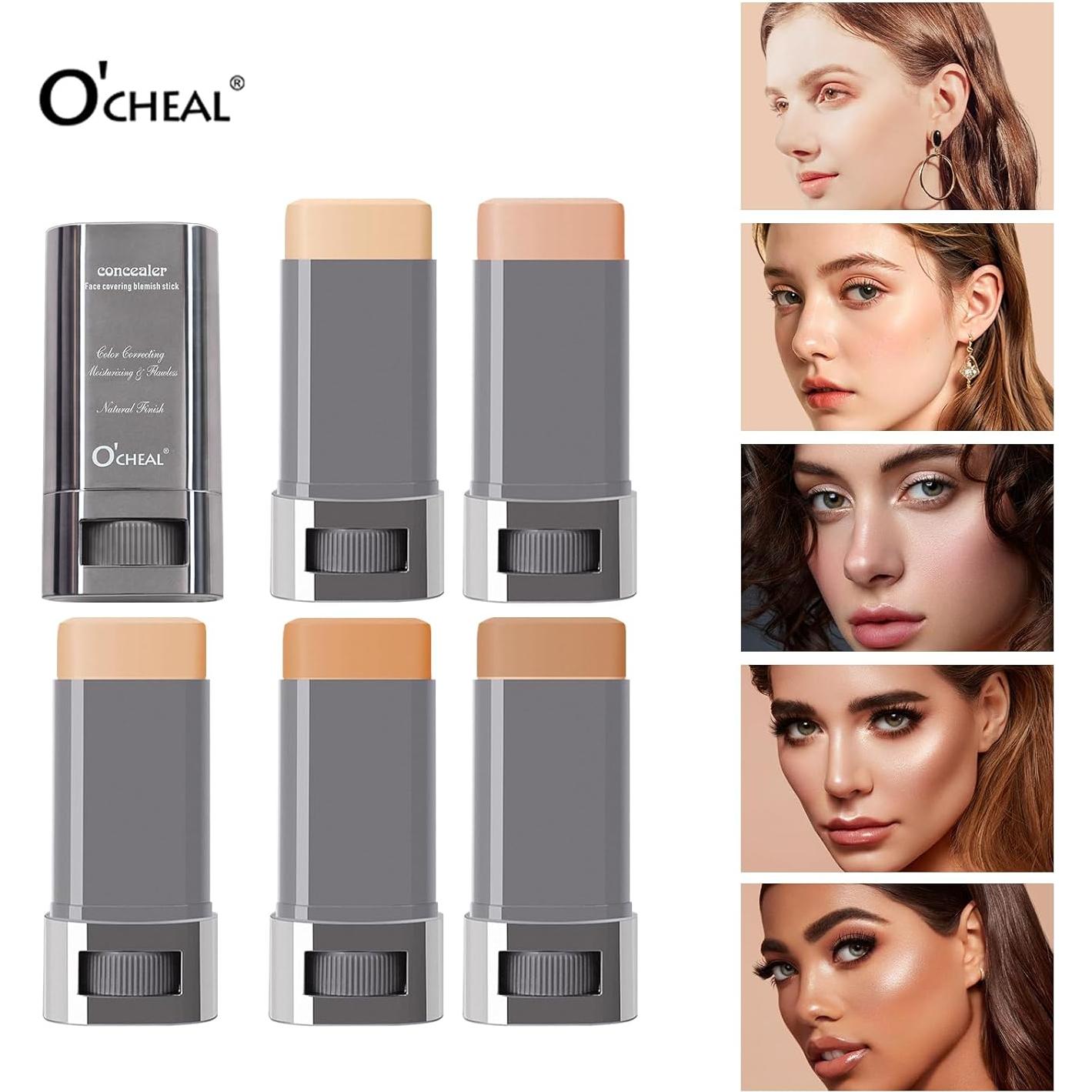 Barra de Fundación O'CHEAL 01#MARFIL Corrector Hidratante