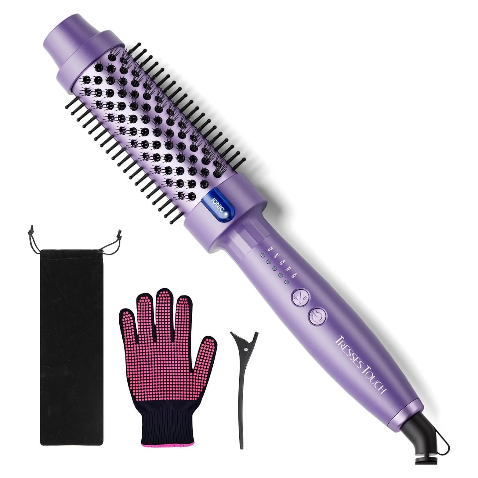 Cepillo Térmico Tresses Touch 1.5" Cerámica Iónica 5 Temperaturas
