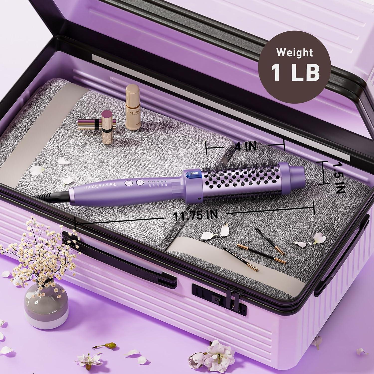 Cepillo Térmico Tresses Touch 1.5" Cerámica Iónica 5 Temperaturas