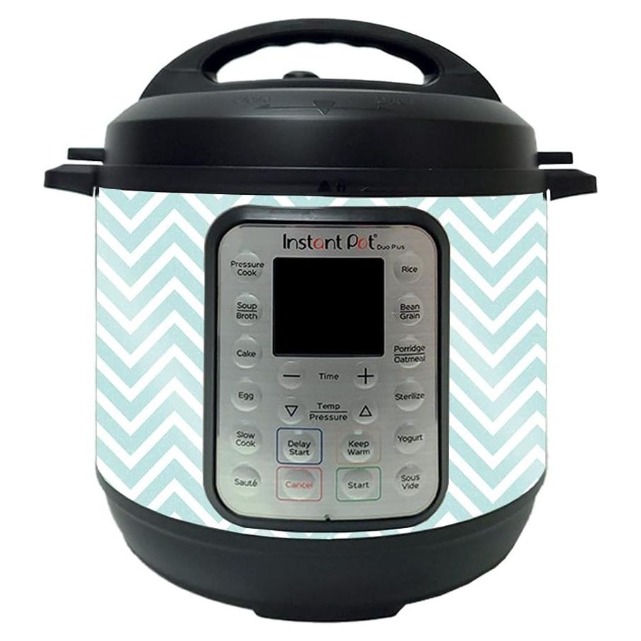 Piel Brillante MightySkins para Instant Pot Duo 6-QT - Chevron Aqua
