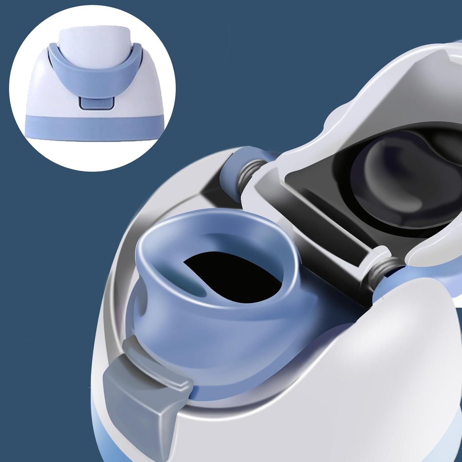 Tapa de Reemplazo NIGRITY para Botellas Owala Freesip 25oz Azul