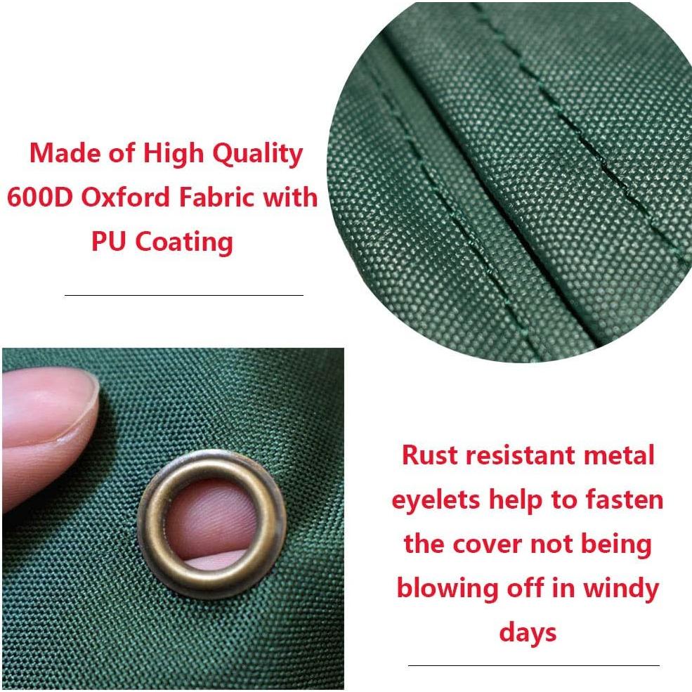 Cubierta para Parrilla Kamado Mini Lustrous Verde 600D 55.88cm