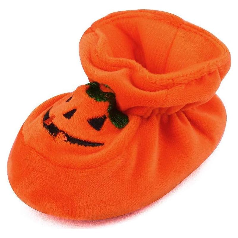 Botas para Bebé ESTAMICO Naranja 0-3 Meses Antideslizantes