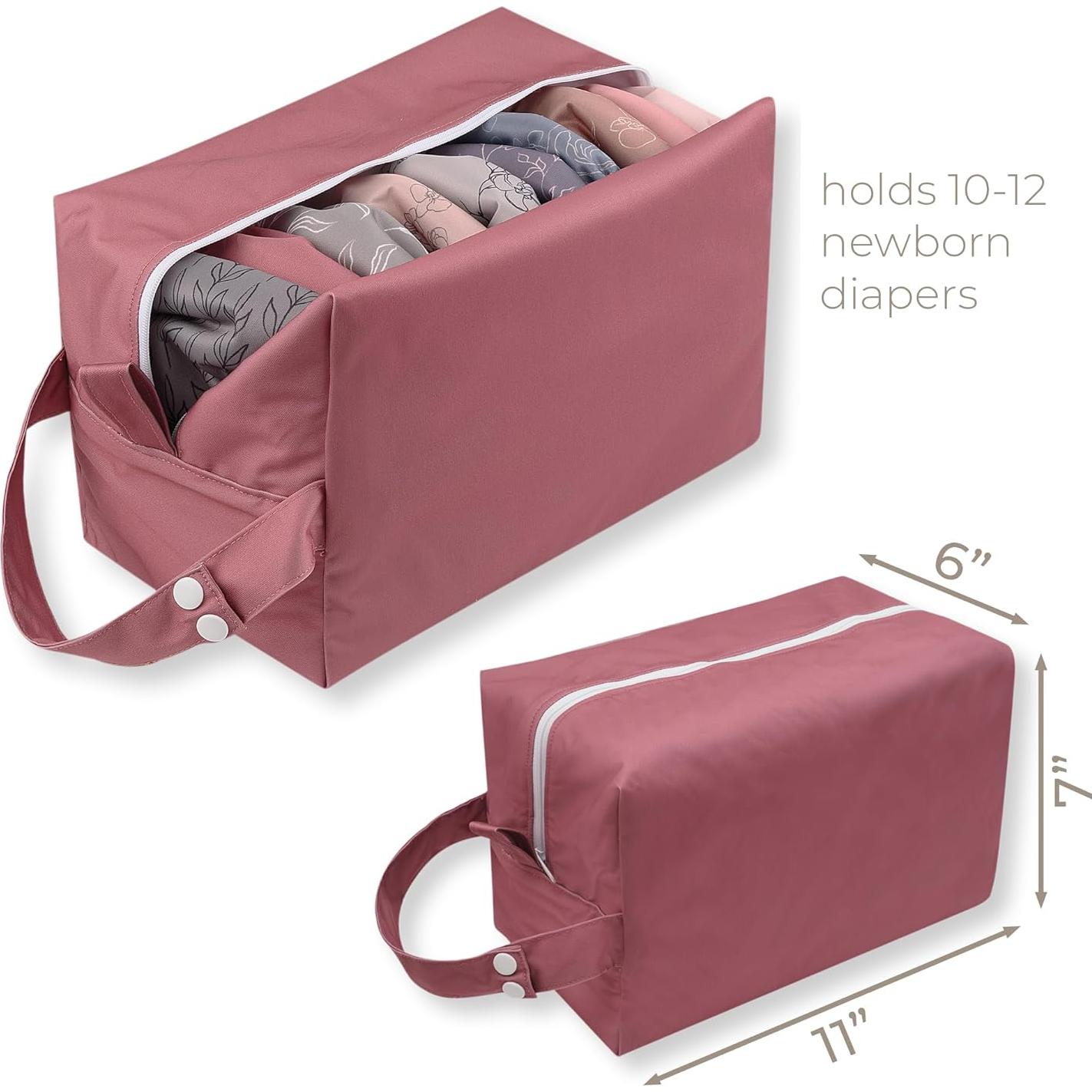 Paquete de 14 Pañales de Tela Todo en Uno Nora - Recién Nacidos