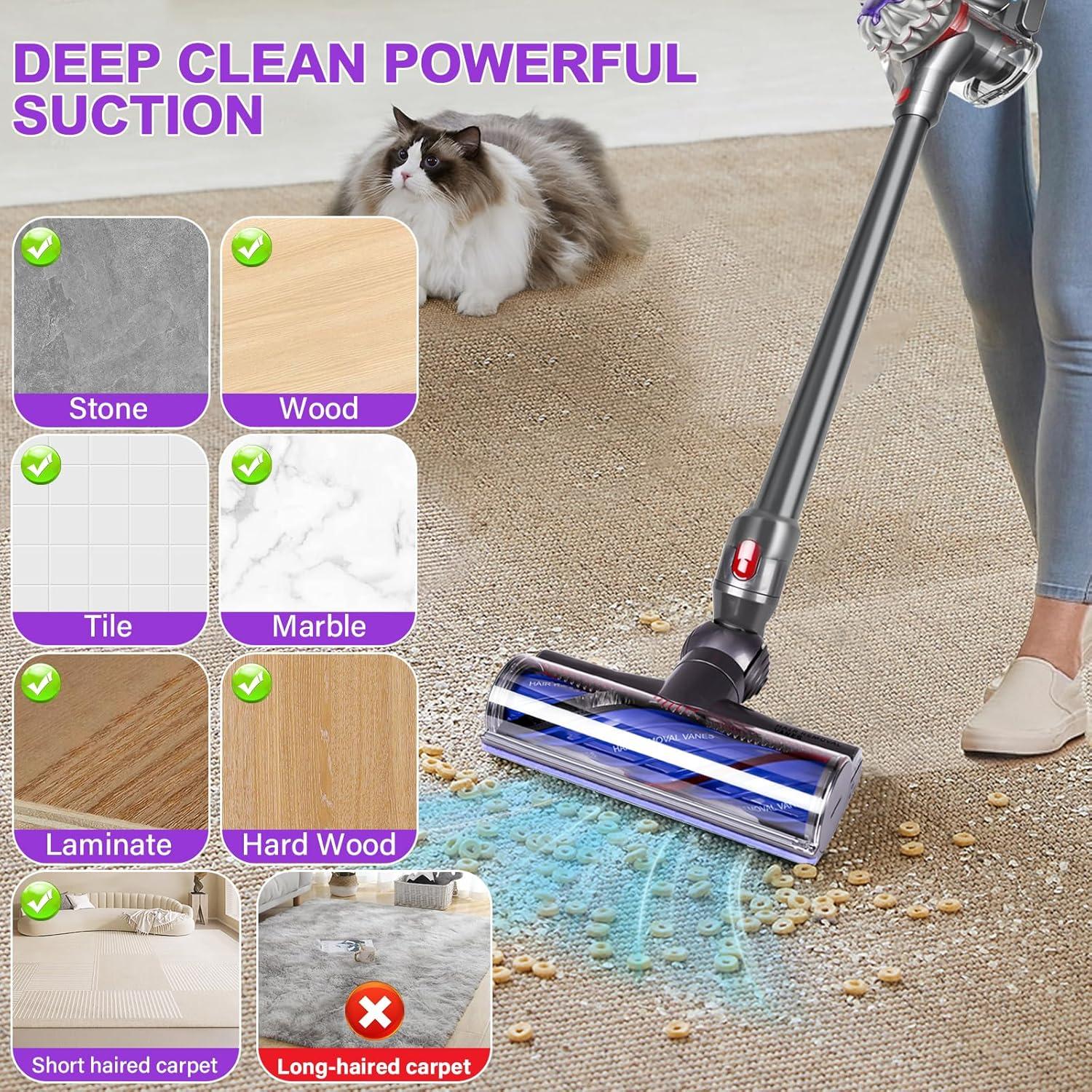 Cabezal de Aspiradora Antienredos LhhTing V7 V8 V10 V11 V15