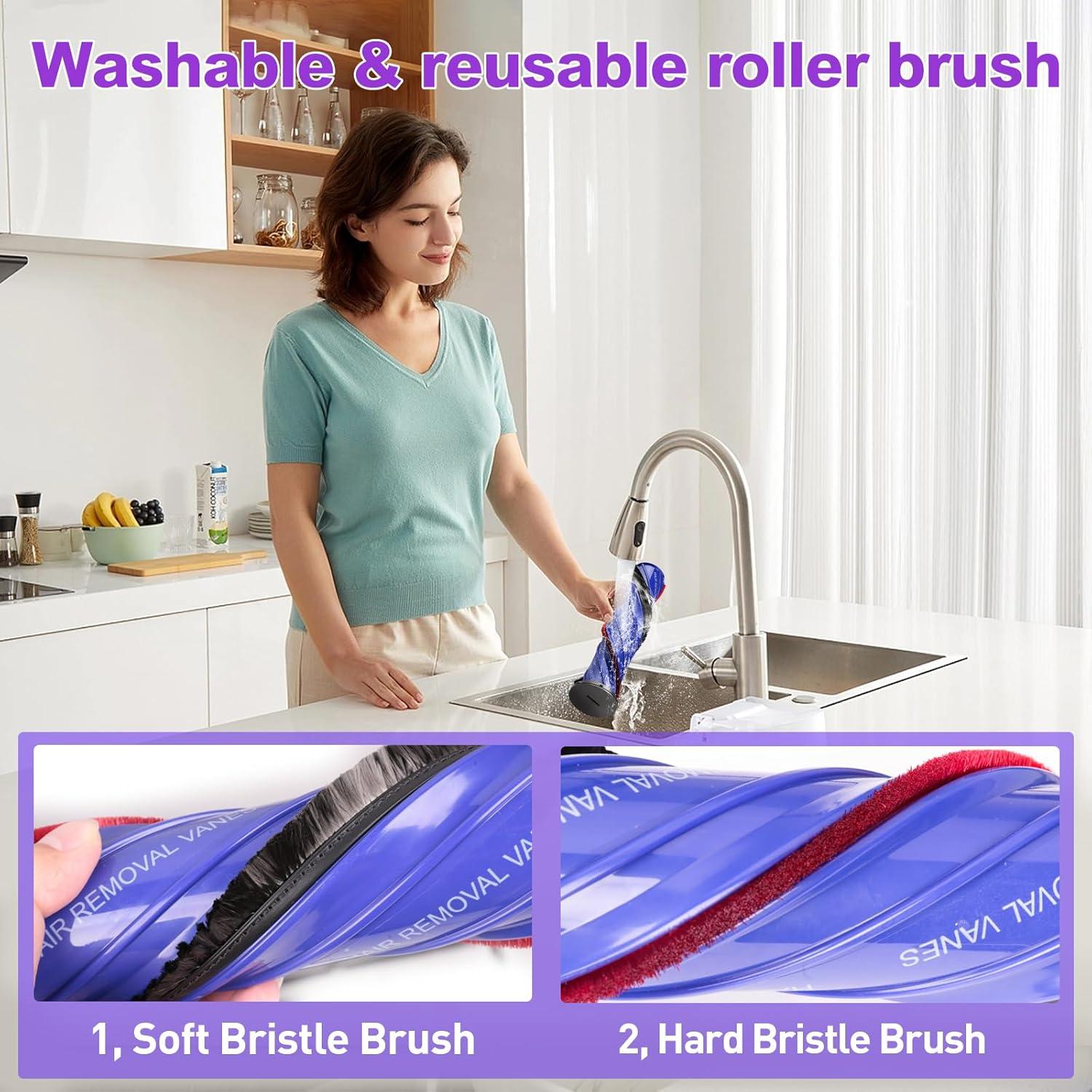 Cabezal de Aspiradora Antienredos LhhTing V7 V8 V10 V11 V15