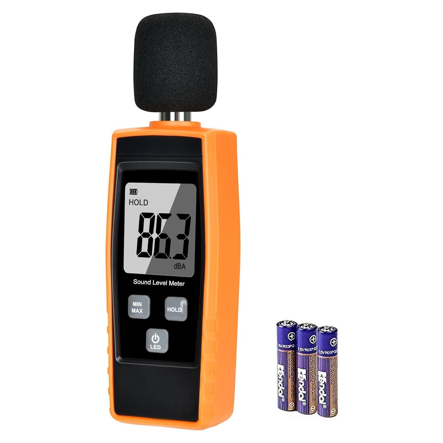 Medidor de Sonido V-Resourcing VLT111 30-130 dB Portátil