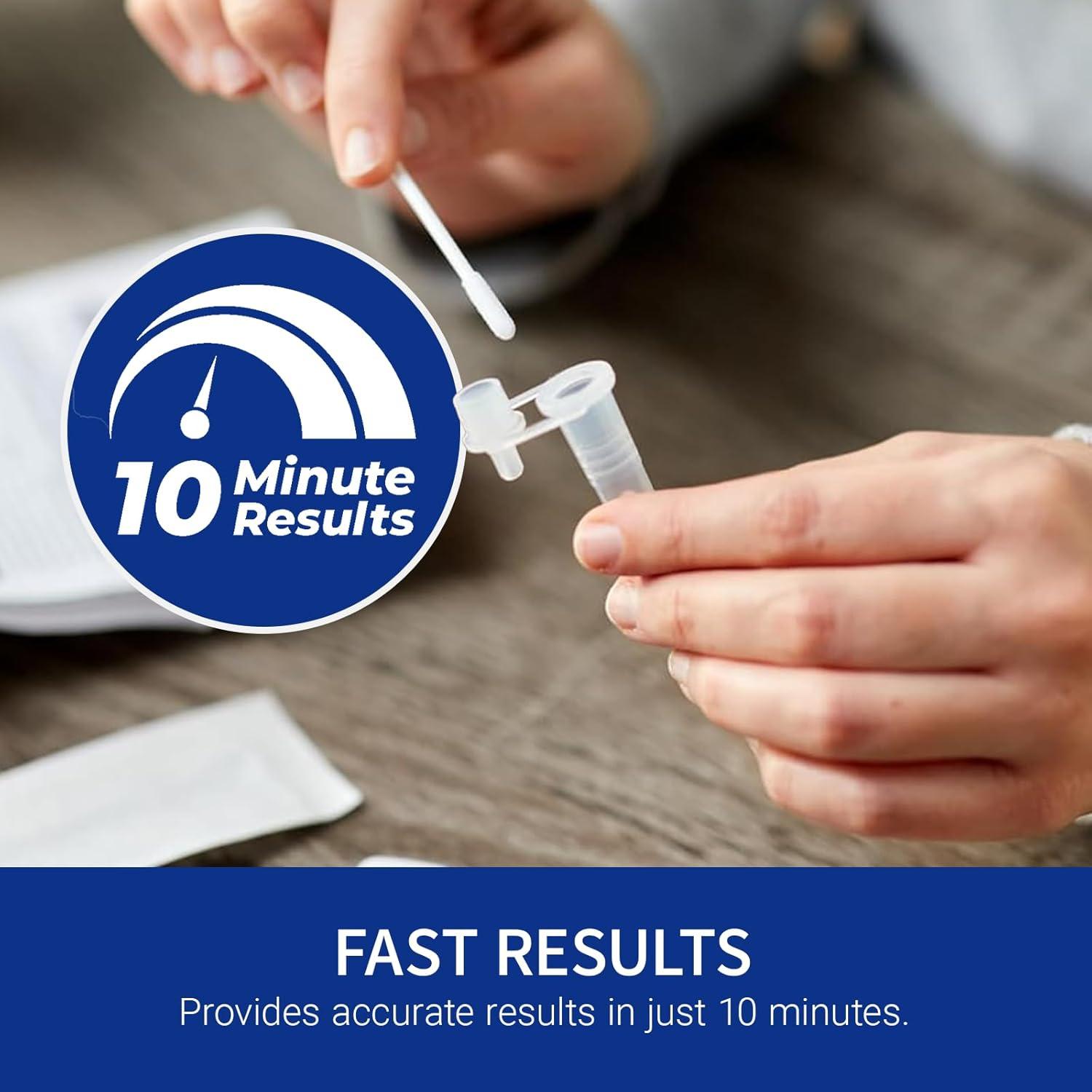 Prueba Rápida Multiplex CorDx TyFast Flu A/B y COVID-19 10 Min