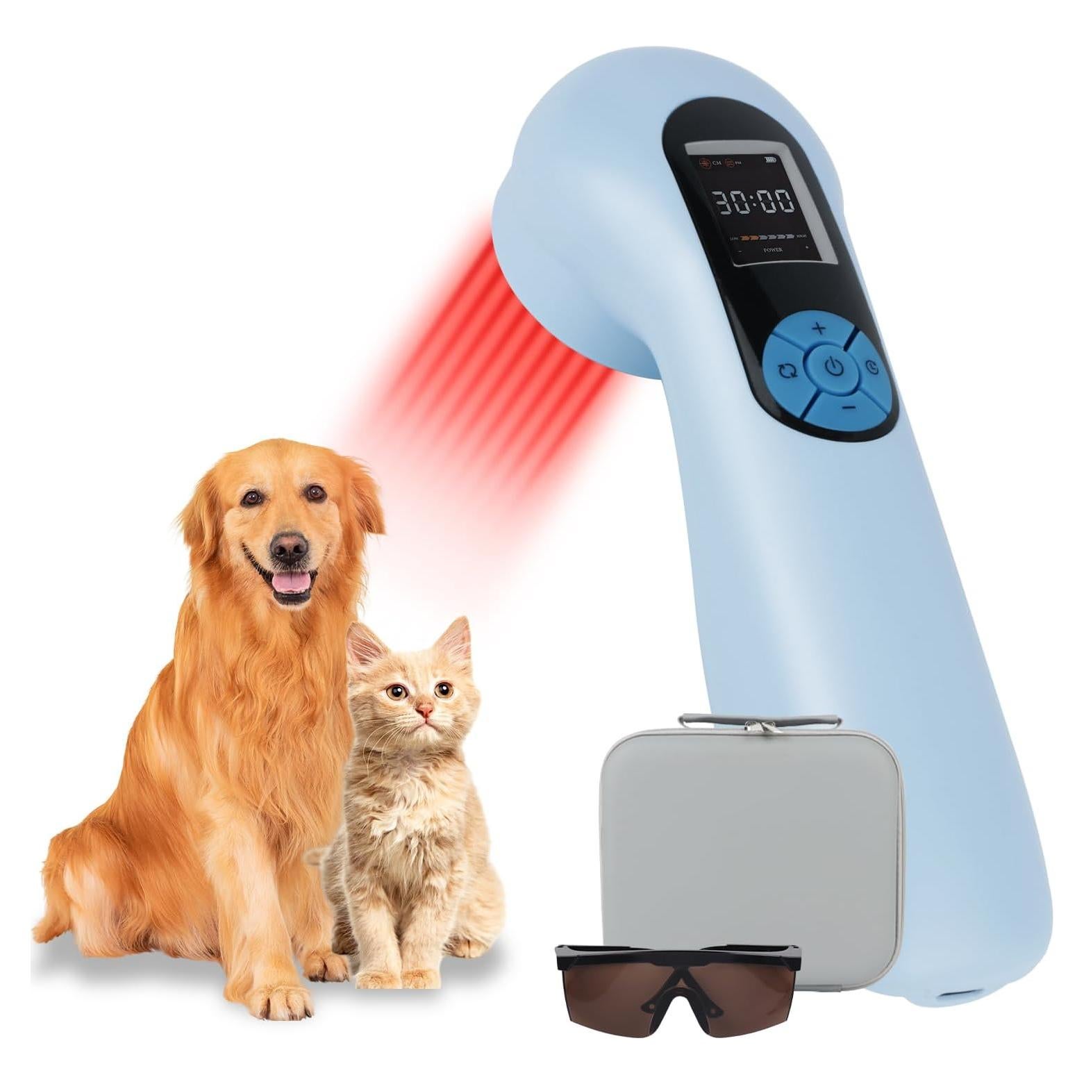 Dispositivo de Terapia con Láser Frío Azilaser 5000mAh para Mascotas