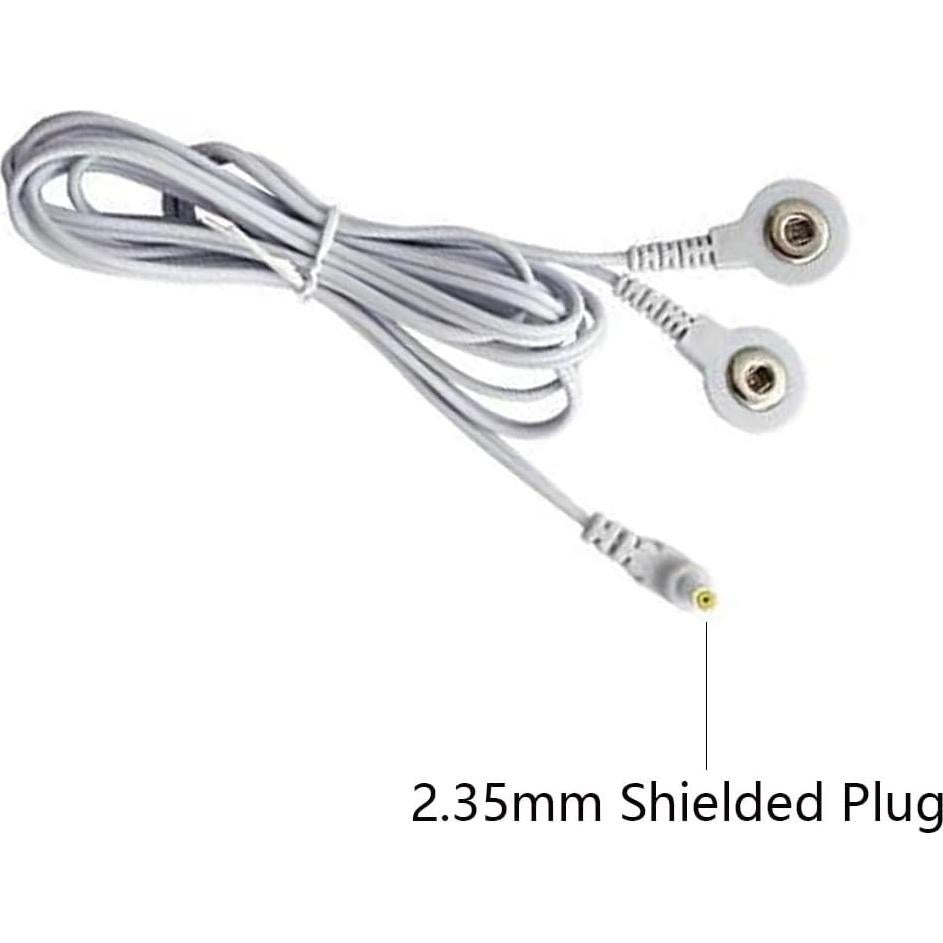 Cables de Reemplazo TENS VOVOU 2.35mm - Paquete de 4
