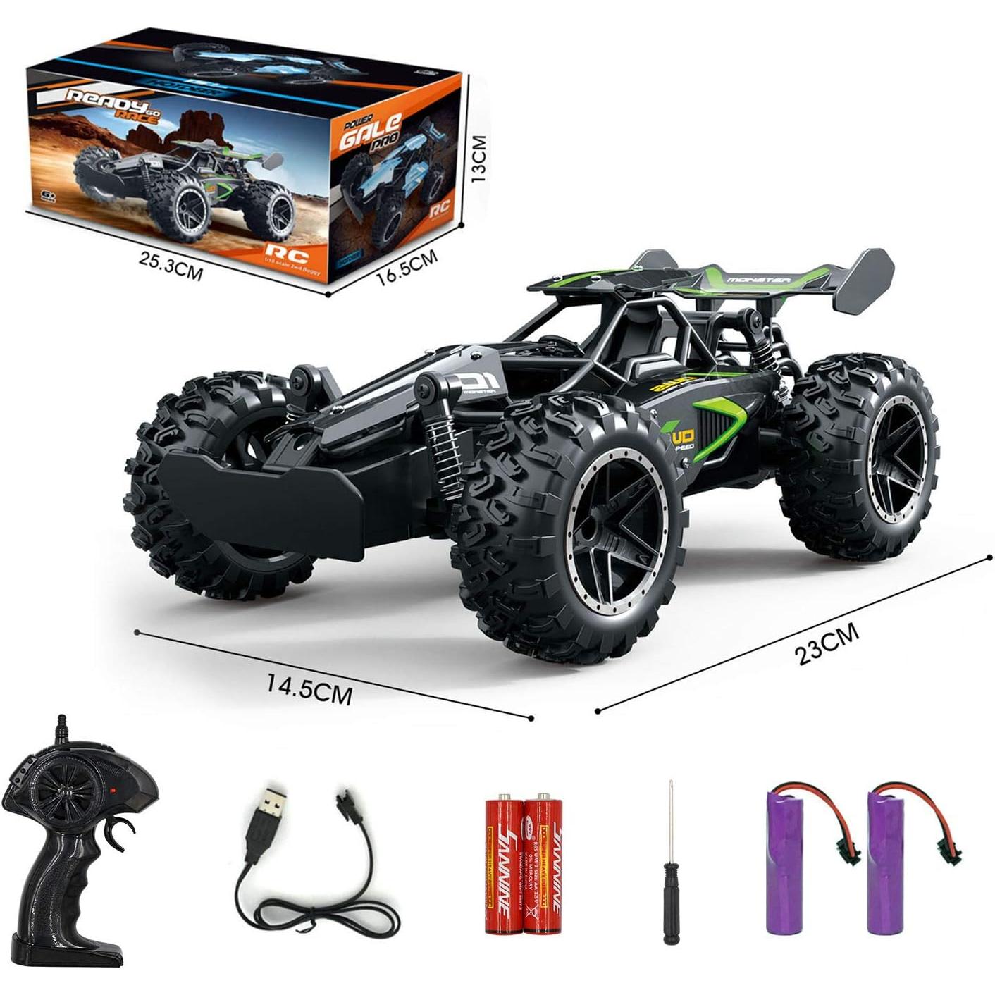 Coche RC Monstruo DoDoMagxanadu 1:18 Todo Terreno 2.4GHz