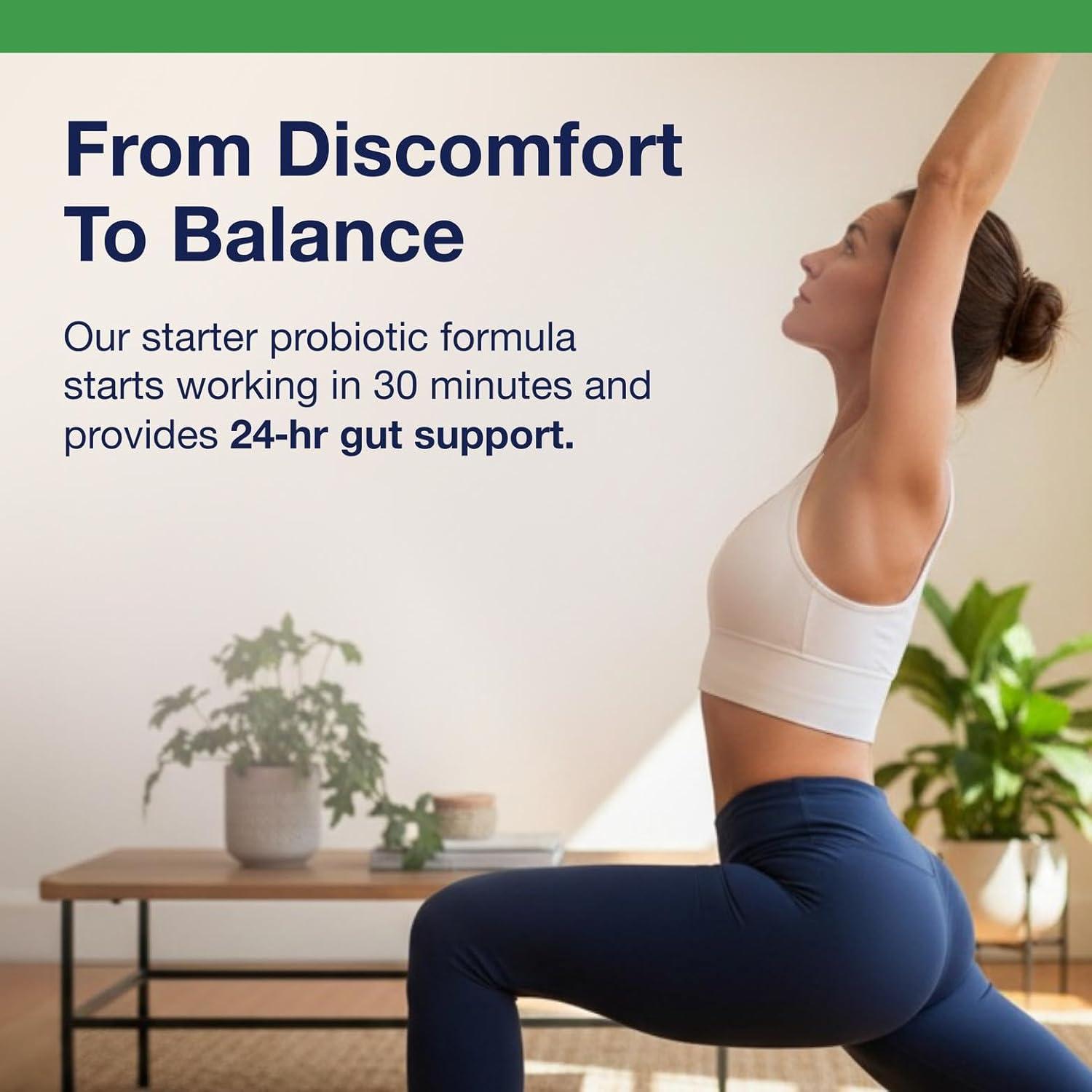 Probiotico Metagenics UltraFlora Balance 30 Cápsulas - Salud Intestinal