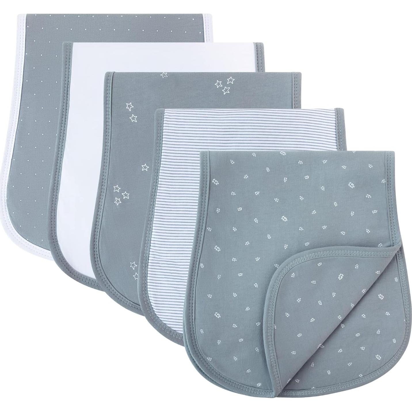 Paquete de 5 Pañales de Eructo Ely's & Co. Algodón 100%