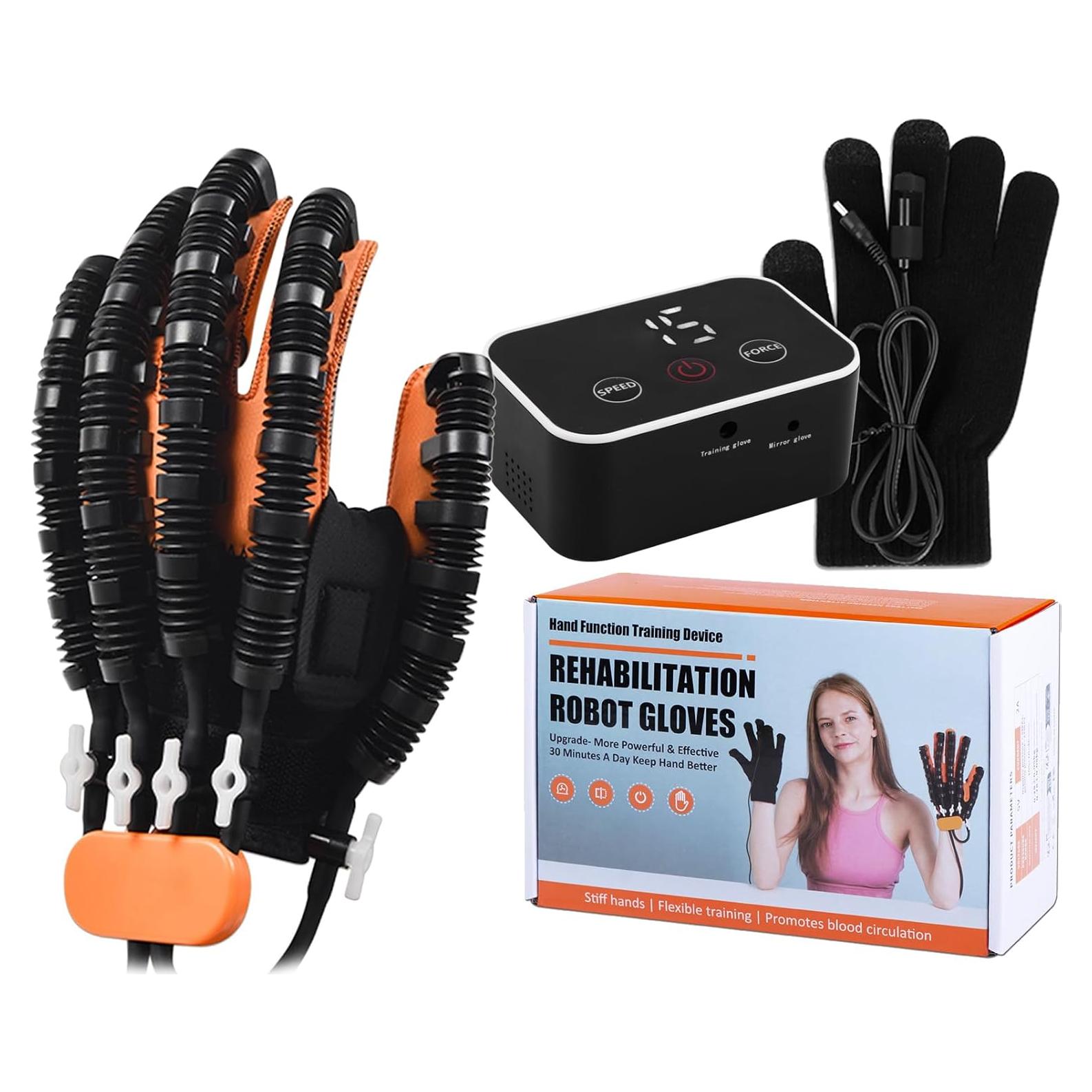 Guantes de Rehabilitación JBMBHC Mano Izquierda S Naranja